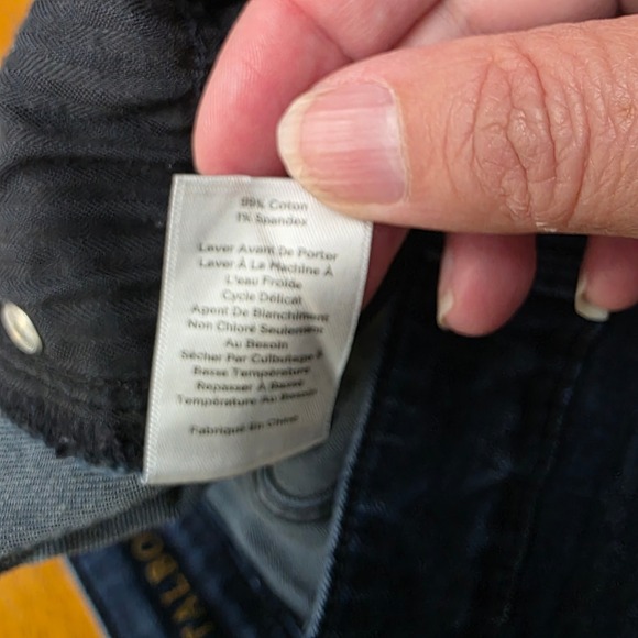 Talbots Curvy Bootcut Jeans Dark Wash‎ Denim Womens Size 4 - Picture 9 of 9